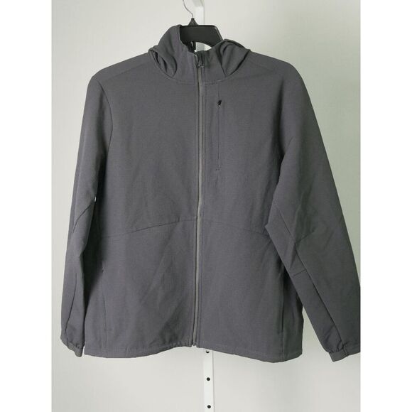 VRST Men’s  Performance Hooded Jacket Wind & Water Resistant UPF 30 LARGE - Picture 3 of 10